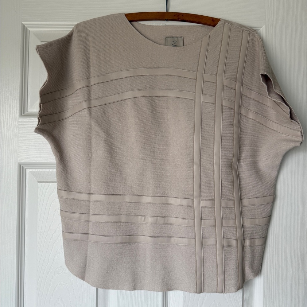 Sioni Women's Blouse in Light Taupe